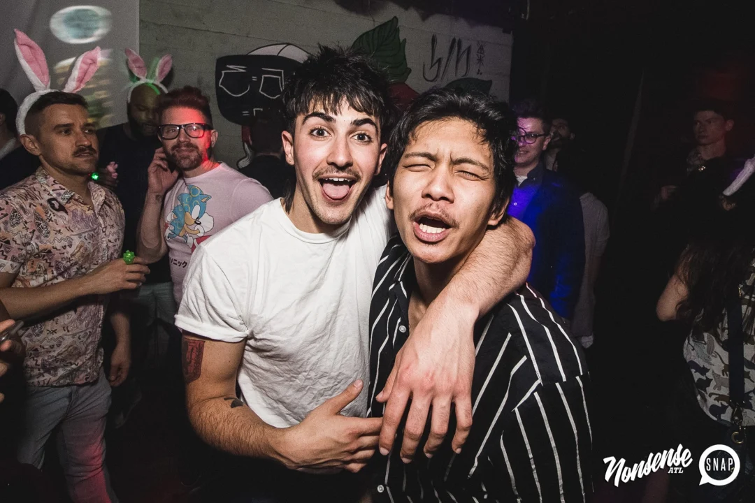Nonsense Easter Egg Hunt! April 2019! The Basement - East Atlanta. Kimber was the DJ. Photo by Oh Snap.
