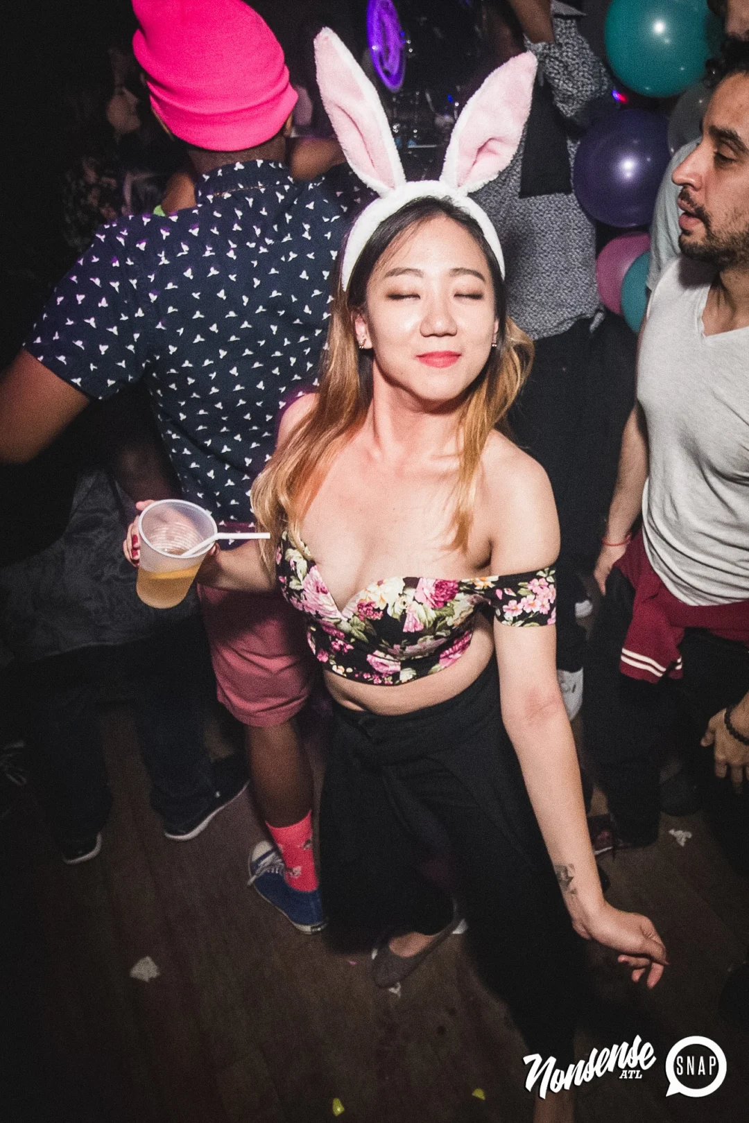 Nonsense Easter Egg Hunt! April 2019! The Basement - East Atlanta. Kimber was the DJ. Photo by Oh Snap.