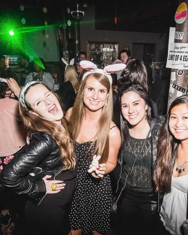 Nonsense Easter Egg Hunt! April 2019! The Basement - East Atlanta. Kimber was the DJ. Photo by Oh Snap.