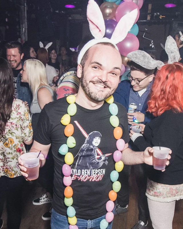 Nonsense Easter Egg Hunt! April 2019! The Basement - East Atlanta. Kimber was the DJ. Photo by Oh Snap.