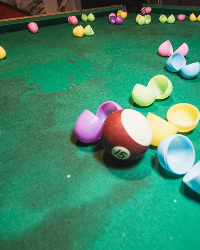 Nonsense Easter Egg Hunt! April 2019! The Basement - East Atlanta. Kimber was the DJ. Photo by Oh Snap.