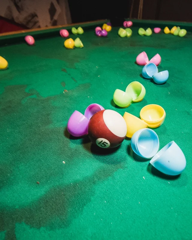 Nonsense Easter Egg Hunt! April 2019! The Basement - East Atlanta. Kimber was the DJ. Photo by Oh Snap.