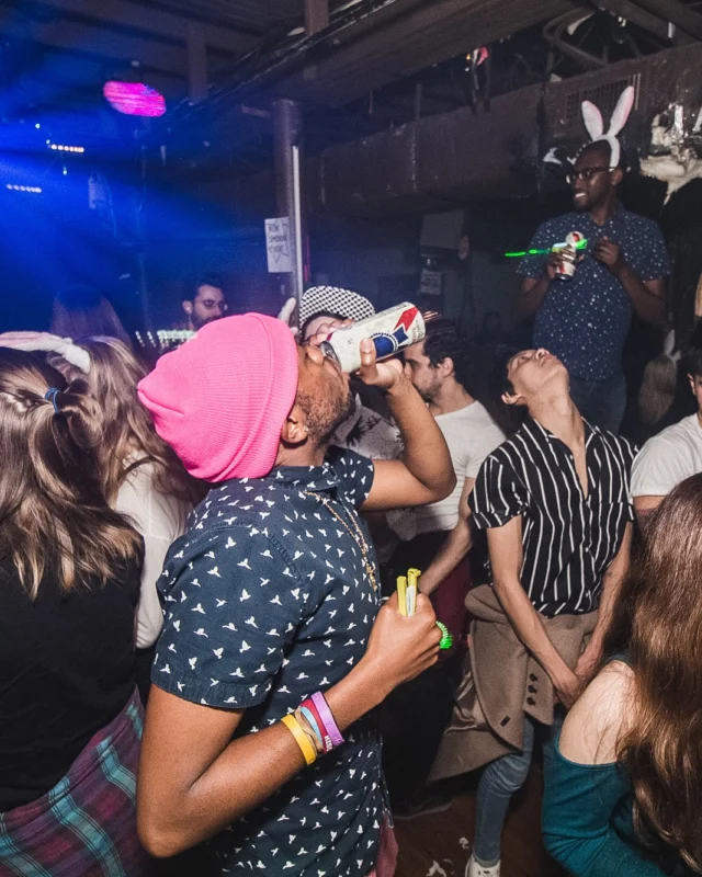 Nonsense Easter Egg Hunt! April 2019! The Basement - East Atlanta. Kimber was the DJ. Photo by Oh Snap.
