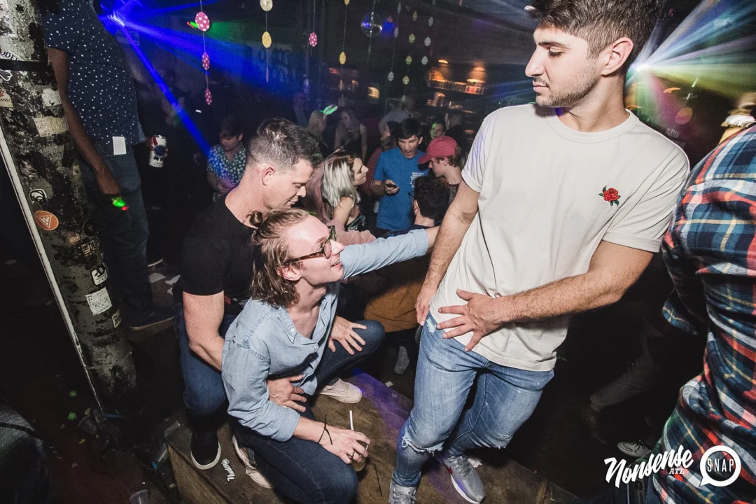 Nonsense Easter Egg Hunt! April 2019! The Basement - East Atlanta. Kimber was the DJ. Photo by Oh Snap.