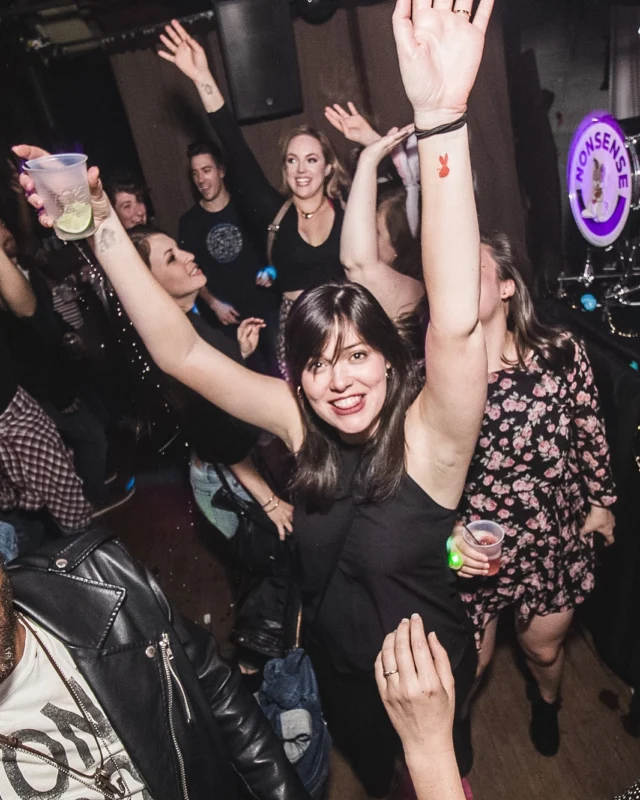Nonsense Easter Egg Hunt! April 2019! The Basement - East Atlanta. Kimber was the DJ. Photo by Oh Snap.