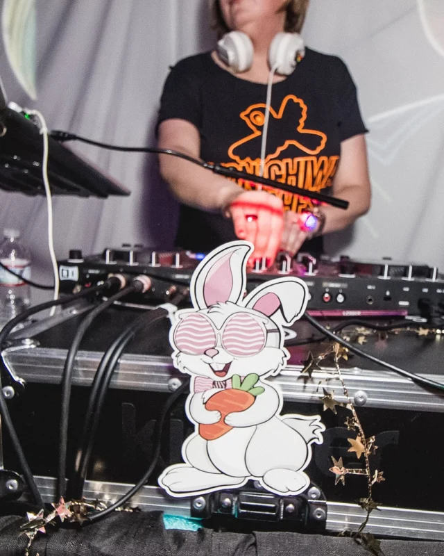 Nonsense Easter Egg Hunt! April 2019! The Basement - East Atlanta. Kimber was the DJ. Photo by Oh Snap.