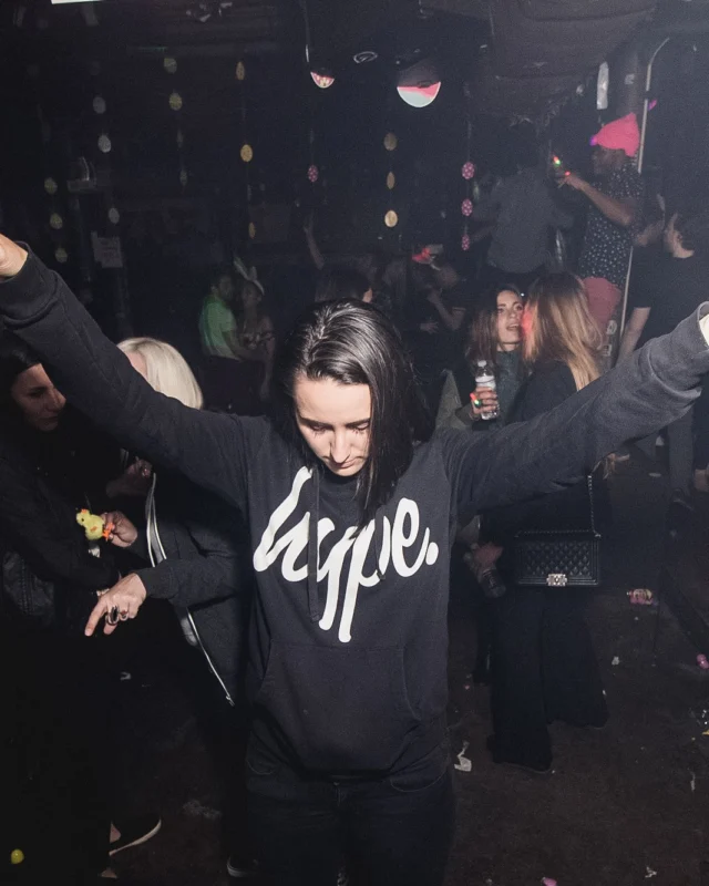 Nonsense Easter Egg Hunt! April 2019! The Basement - East Atlanta. Kimber was the DJ. Photo by Oh Snap.