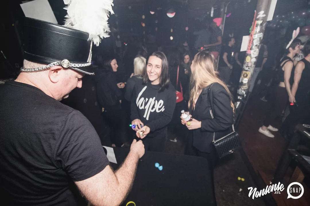 Nonsense Easter Egg Hunt! April 2019! The Basement - East Atlanta. Kimber was the DJ. Photo by Oh Snap.