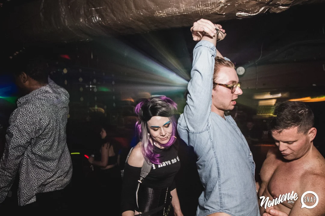 Nonsense Easter Egg Hunt! April 2019! The Basement - East Atlanta. Kimber was the DJ. Photo by Oh Snap.