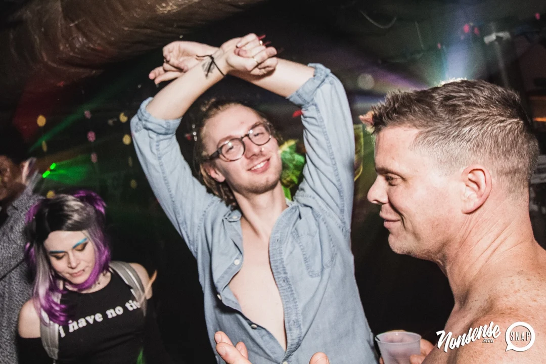 Nonsense Easter Egg Hunt! April 2019! The Basement - East Atlanta. Kimber was the DJ. Photo by Oh Snap.