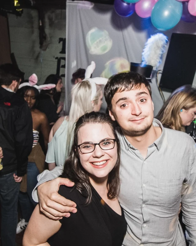 Nonsense Easter Egg Hunt! April 2019! The Basement - East Atlanta. Kimber was the DJ. Photo by Oh Snap.