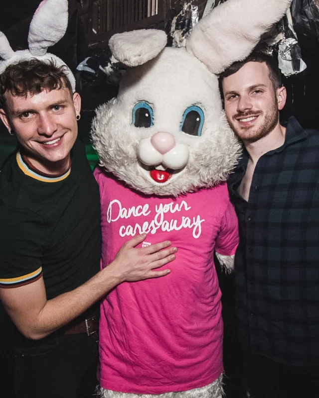 Nonsense Easter Egg Hunt! April 2019! The Basement - East Atlanta. Kimber was the DJ. Photo by Oh Snap.