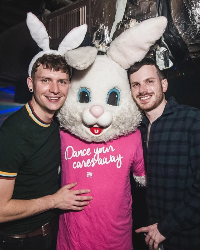 Nonsense Easter Egg Hunt! April 2019! The Basement - East Atlanta. Kimber was the DJ. Photo by Oh Snap.