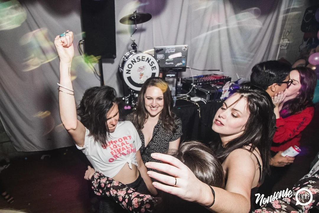 Nonsense Easter Egg Hunt! April 2019! The Basement - East Atlanta. Kimber was the DJ. Photo by Oh Snap.