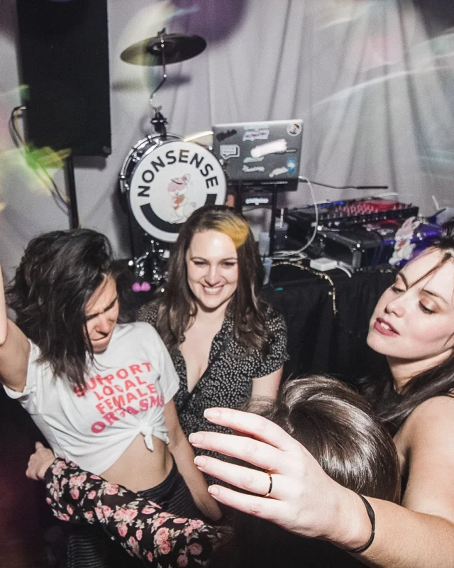 Nonsense Easter Egg Hunt! April 2019! The Basement - East Atlanta. Kimber was the DJ. Photo by Oh Snap.