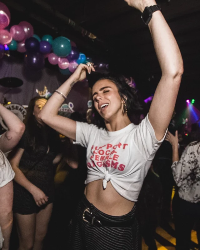 Nonsense Easter Egg Hunt! April 2019! The Basement - East Atlanta. Kimber was the DJ. Photo by Oh Snap.