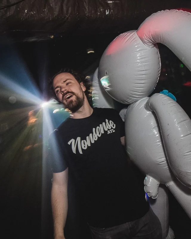 Nonsense Easter Egg Hunt! April 2019! The Basement - East Atlanta. Kimber was the DJ. Photo by Oh Snap.