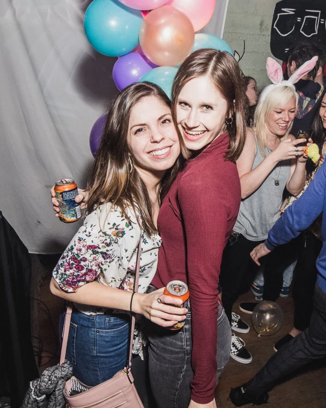 Nonsense Easter Egg Hunt! April 2019! The Basement - East Atlanta. Kimber was the DJ. Photo by Oh Snap.