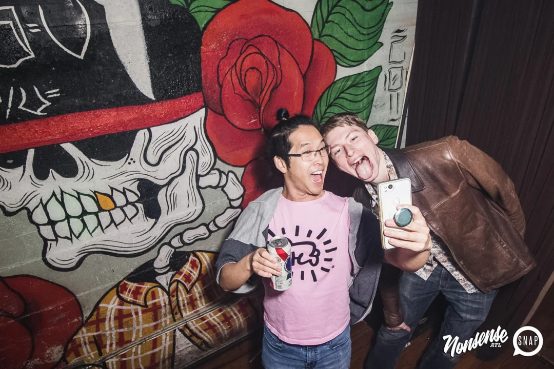 Nonsense Easter Egg Hunt! April 2019! The Basement - East Atlanta. Kimber was the DJ. Photo by Oh Snap.