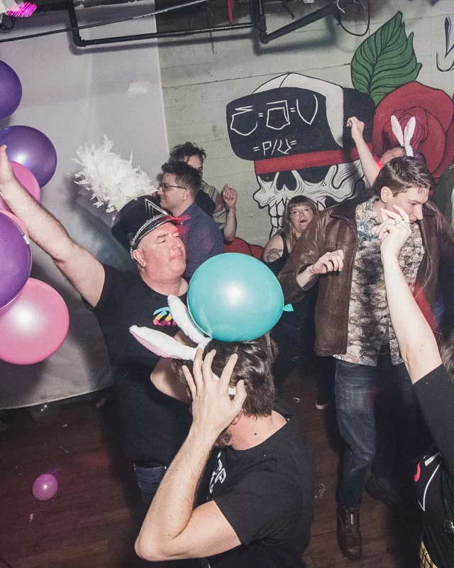Nonsense Easter Egg Hunt! April 2019! The Basement - East Atlanta. Kimber was the DJ. Photo by Oh Snap.
