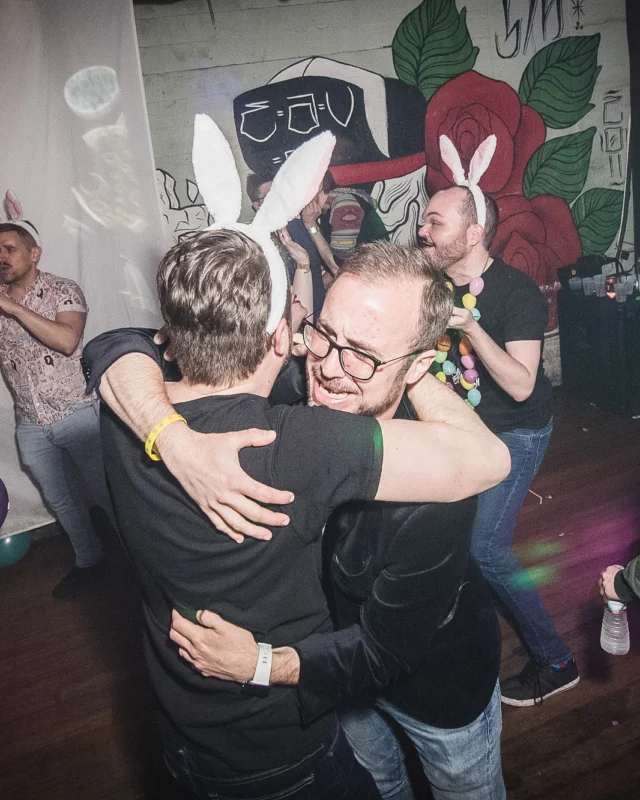 Nonsense Easter Egg Hunt! April 2019! The Basement - East Atlanta. Kimber was the DJ. Photo by Oh Snap.