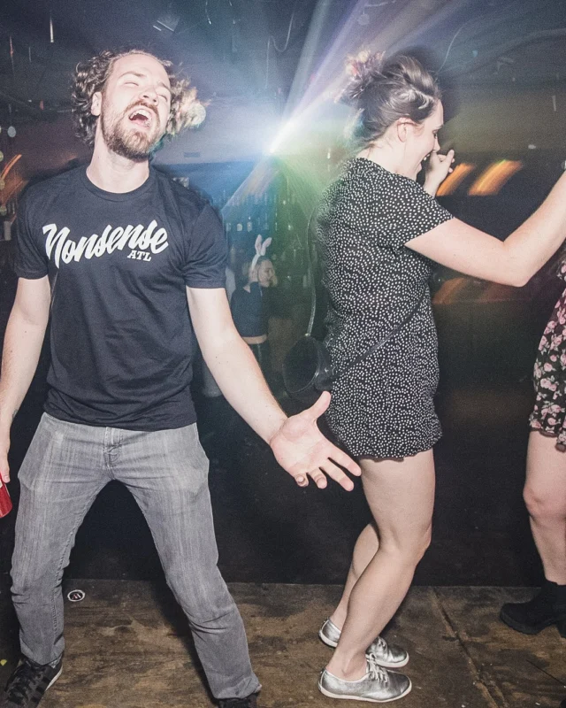 Nonsense Easter Egg Hunt! April 2019! The Basement - East Atlanta. Kimber was the DJ. Photo by Oh Snap.