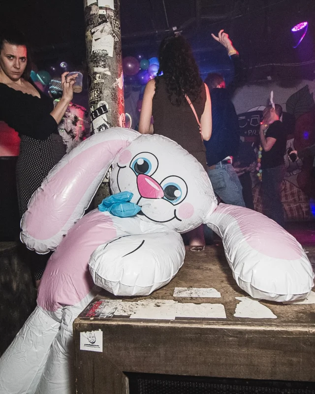 Nonsense Easter Egg Hunt! April 2019! The Basement - East Atlanta. Kimber was the DJ. Photo by Oh Snap.