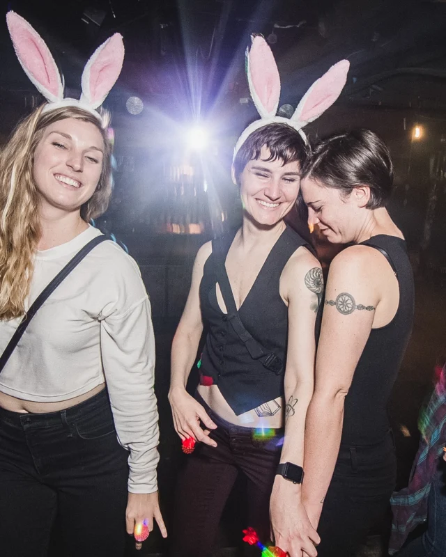 Nonsense Easter Egg Hunt! April 2019! The Basement - East Atlanta. Kimber was the DJ. Photo by Oh Snap.