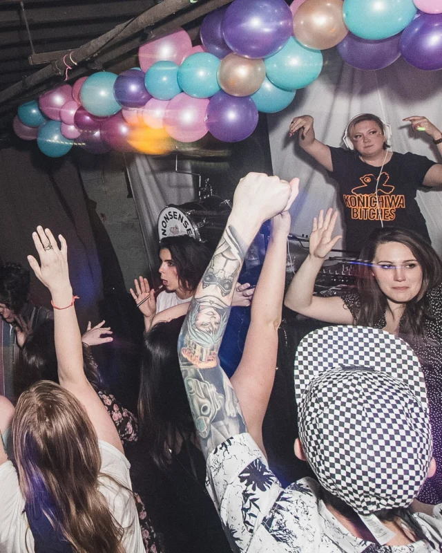 Nonsense Easter Egg Hunt! April 2019! The Basement - East Atlanta. Kimber was the DJ. Photo by Oh Snap.