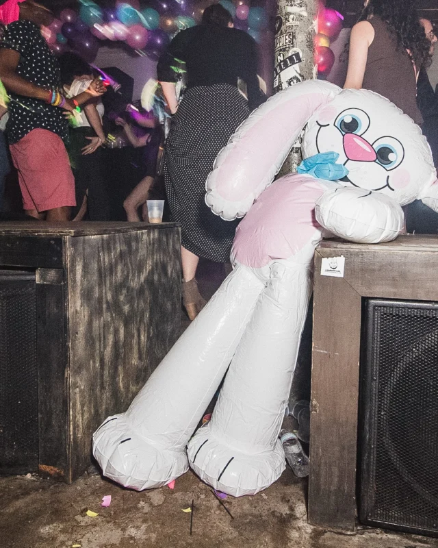 Nonsense Easter Egg Hunt! April 2019! The Basement - East Atlanta. Kimber was the DJ. Photo by Oh Snap.