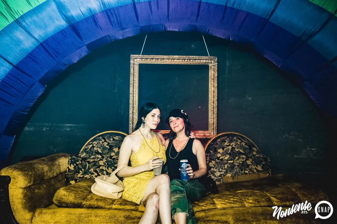 Nonsense: GOLD at The Basement June 2019. Things got ridiculous. Kimber was the DJ. Decor by Tad. Photos by Oh Snap!
