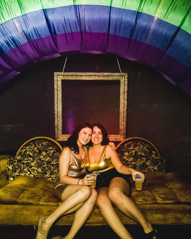 Nonsense: GOLD at The Basement June 2019. Things got ridiculous. Kimber was the DJ. Decor by Tad. Photos by Oh Snap!