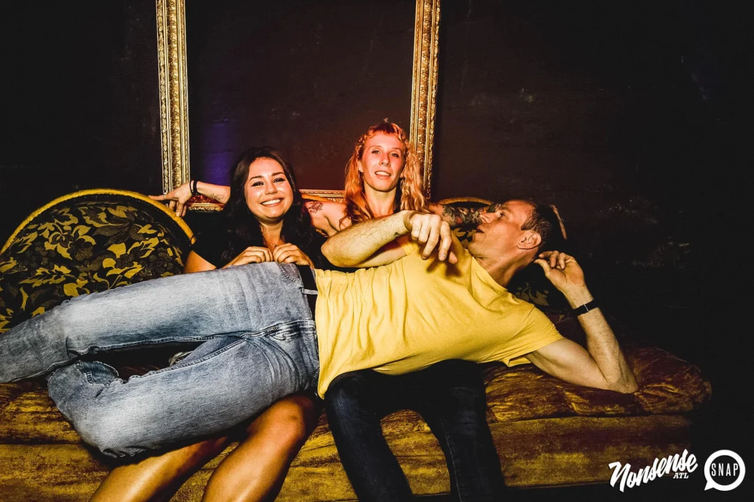 Nonsense: GOLD at The Basement June 2019. Things got ridiculous. Kimber was the DJ. Decor by Tad. Photos by Oh Snap!
