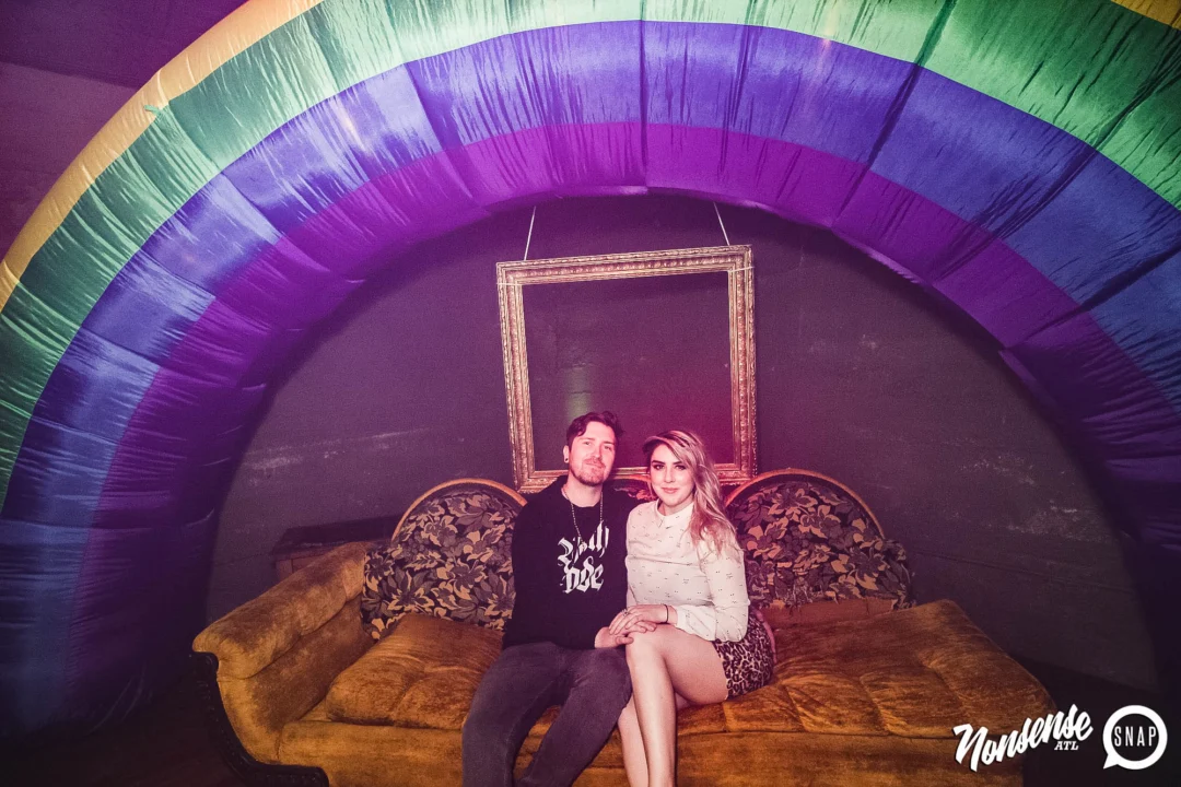 Nonsense: GOLD at The Basement June 2019. Things got ridiculous. Kimber was the DJ. Decor by Tad. Photos by Oh Snap!