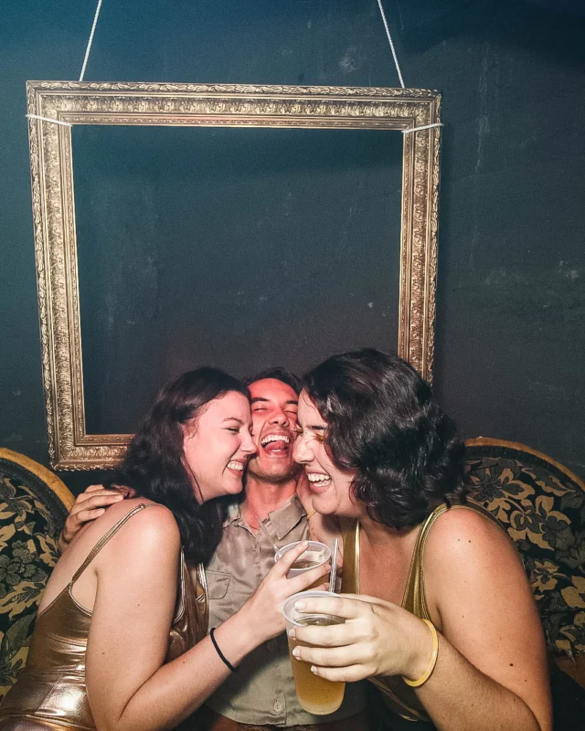 Nonsense: GOLD at The Basement June 2019. Things got ridiculous. Kimber was the DJ. Decor by Tad. Photos by Oh Snap!