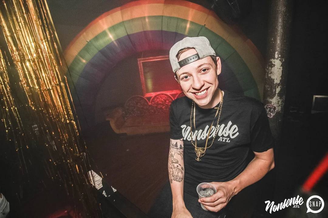 Nonsense: GOLD at The Basement June 2019. Things got ridiculous. Kimber was the DJ. Decor by Tad. Photos by Oh Snap!
