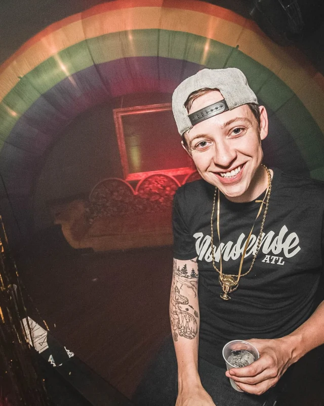 Nonsense: GOLD at The Basement June 2019. Things got ridiculous. Kimber was the DJ. Decor by Tad. Photos by Oh Snap!