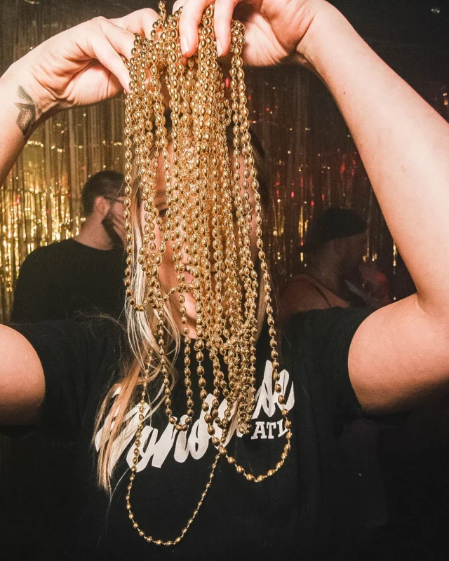 Nonsense: GOLD at The Basement June 2019. Things got ridiculous. Kimber was the DJ. Decor by Tad. Photos by Oh Snap!
