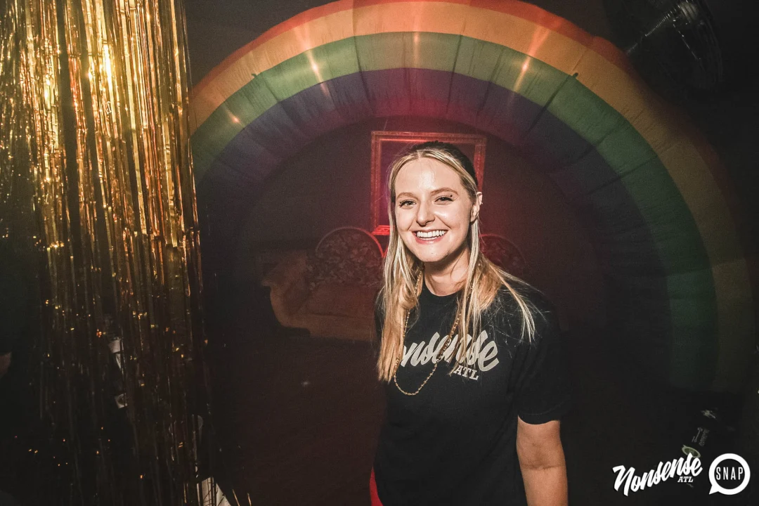 Nonsense: GOLD at The Basement June 2019. Things got ridiculous. Kimber was the DJ. Decor by Tad. Photos by Oh Snap!