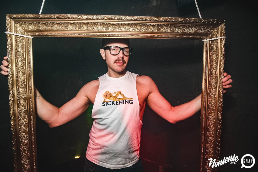 Nonsense: GOLD at The Basement June 2019. Things got ridiculous. Kimber was the DJ. Decor by Tad. Photos by Oh Snap!
