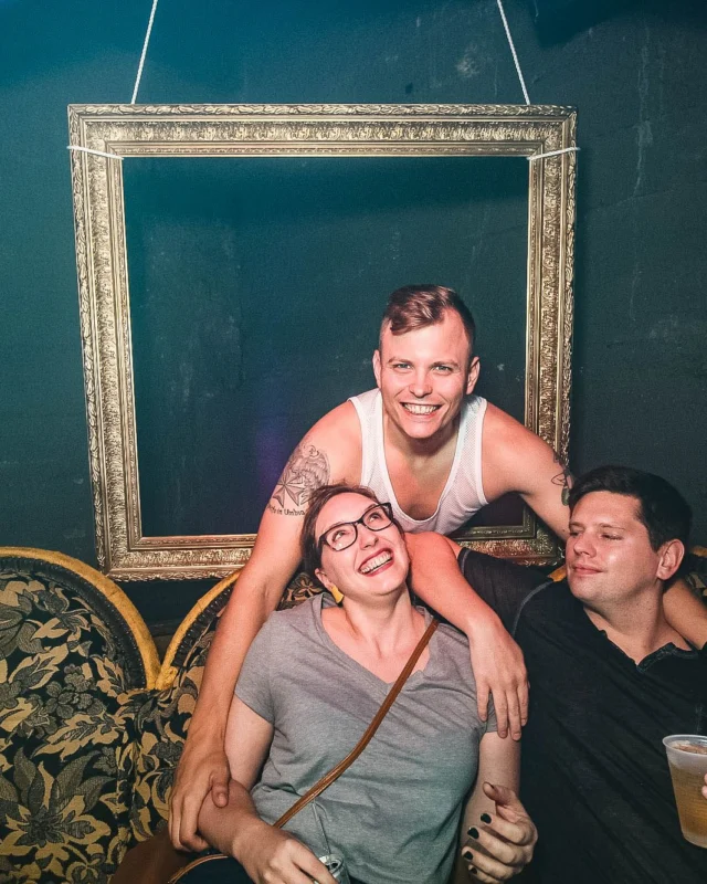 Nonsense: GOLD at The Basement June 2019. Things got ridiculous. Kimber was the DJ. Decor by Tad. Photos by Oh Snap!
