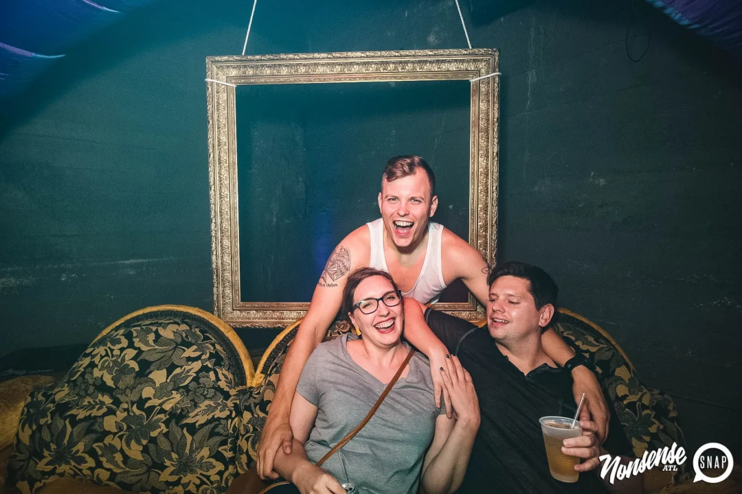 Nonsense: GOLD at The Basement June 2019. Things got ridiculous. Kimber was the DJ. Decor by Tad. Photos by Oh Snap!
