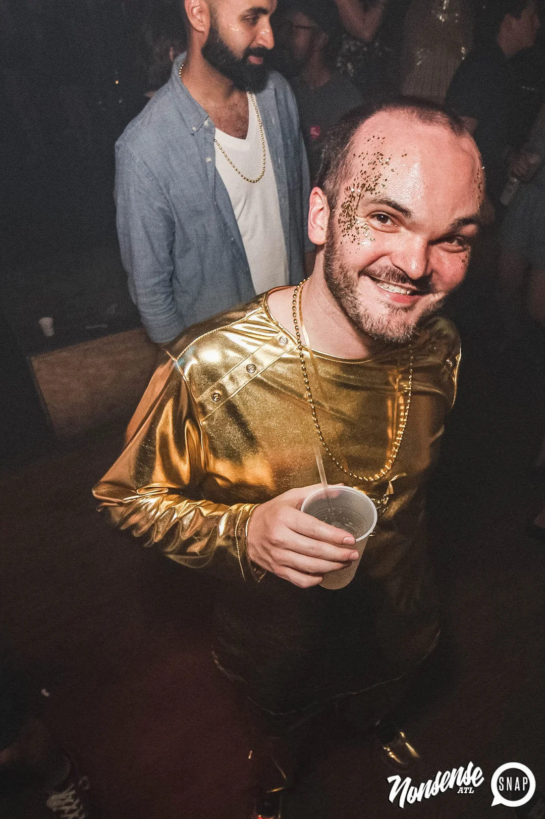 Nonsense: GOLD at The Basement June 2019. Things got ridiculous. Kimber was the DJ. Decor by Tad. Photos by Oh Snap!