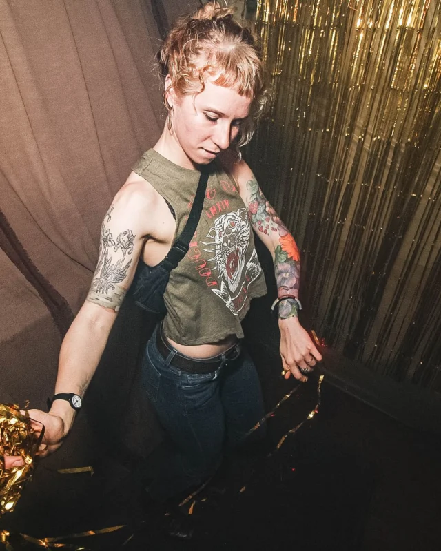 Nonsense: GOLD at The Basement June 2019. Things got ridiculous. Kimber was the DJ. Decor by Tad. Photos by Oh Snap!