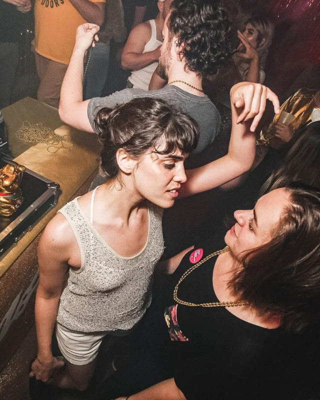 Nonsense: GOLD at The Basement June 2019. Things got ridiculous. Kimber was the DJ. Decor by Tad. Photos by Oh Snap!