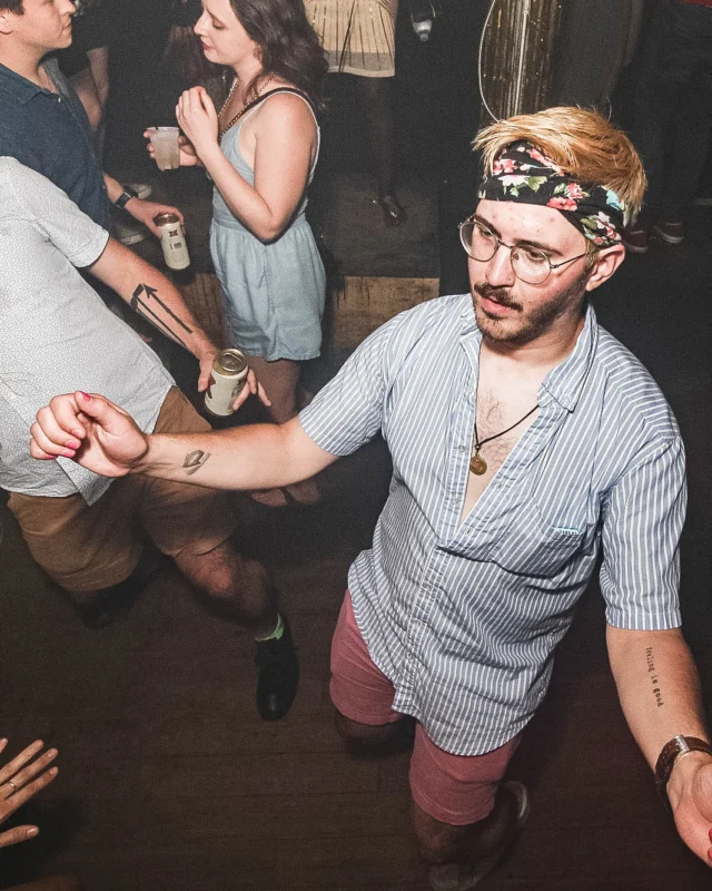 Nonsense: GOLD at The Basement June 2019. Things got ridiculous. Kimber was the DJ. Decor by Tad. Photos by Oh Snap!