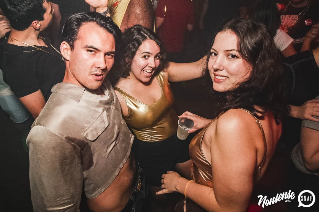 Nonsense: GOLD at The Basement June 2019. Things got ridiculous. Kimber was the DJ. Decor by Tad. Photos by Oh Snap!