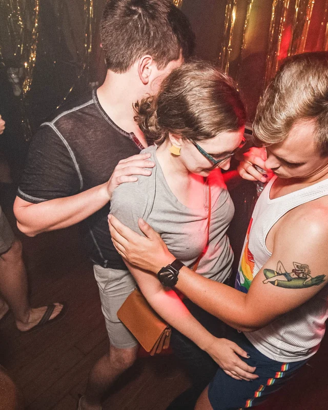 Nonsense: GOLD at The Basement June 2019. Things got ridiculous. Kimber was the DJ. Decor by Tad. Photos by Oh Snap!