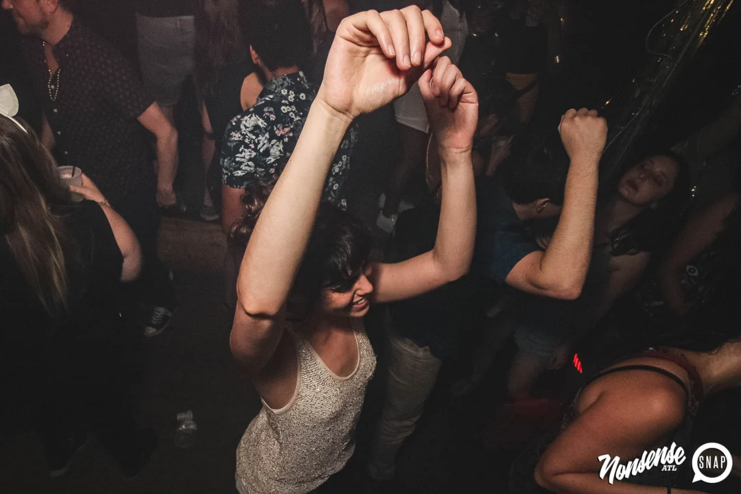 Nonsense: GOLD at The Basement June 2019. Things got ridiculous. Kimber was the DJ. Decor by Tad. Photos by Oh Snap!