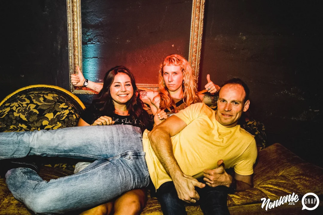 Nonsense: GOLD at The Basement June 2019. Things got ridiculous. Kimber was the DJ. Decor by Tad. Photos by Oh Snap!